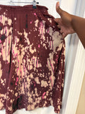 Vintage Tie Dye Patterned Skirt