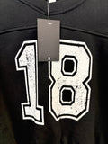 Varsity Style Cropped Sweatshirt