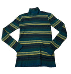 Vintage Wool Striped Turtleneck Sweater