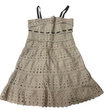 Eyelet Patterned Dress