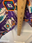 Vintage Wrangler Aztec Patterned Button Down Top