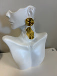 Gold Statement Earrings