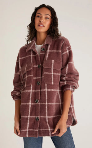 Z Supply Thick Knit Shacket
