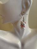 Kuwaii Cat Statement Earrings