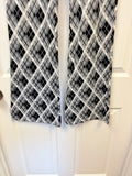 Argyle Patterned Flare Leg Pants