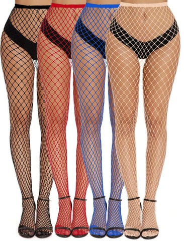 Colored Fishnet Tights