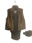 Reversible NWT Faux Mink Vintage Vest