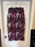 Afrocentric Style Floral Patterned Skirt