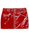 Red Patent Faux Leather