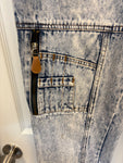 Vintage Acid Wash Cargo Style Jeans