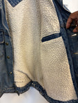 Vintage Wrangler Denim Fleece Lined Jacket