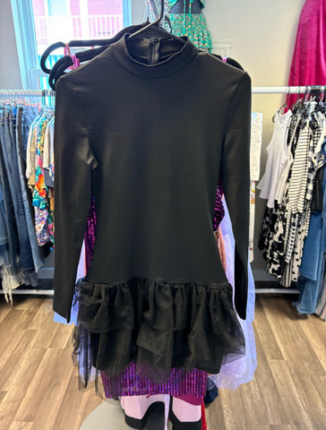 Black Tulle bottom dress