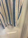 Vintage Striped Denim Shorts