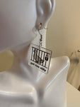 Got too silly statement earrings