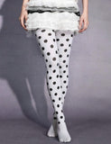 Polka Dot Patterned Tights