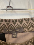 Tribal Patterned Skirt