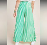 Anthropologie Striped Wide Leg Pants-Preowned