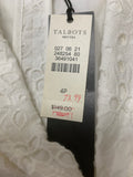 Talbots Eyelet NWT Preowned Blazer