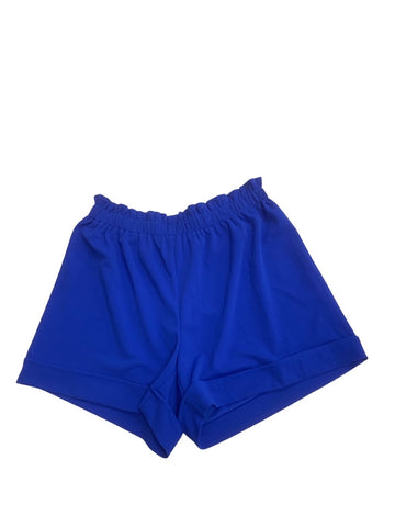 Plus Size Paperbag Style Shorts