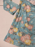 Floral Patterned Cut Out Dress