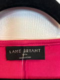 Hot Pink Ruched Blouse
