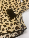 Cheetah Print Fleece Jacket