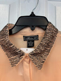 Beaded Collar Blouse