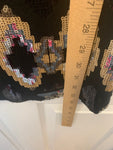 Sequin Embellished Western Patterned Vintage Dress