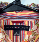 Vintage Floral Patterned Tommy Hilfiger Button Down Top