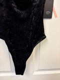 Black Velvet Bodysuit