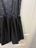 Polka Dot Peplum Dress