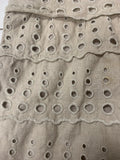 Eyelet Patterned Dress