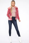Mauve Bomber Jacket