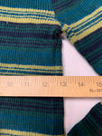 Vintage Wool Striped Turtleneck Sweater