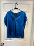 Royal Blue Blouse
