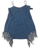 Denim Fringe Dress