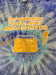 Tie Dye Patterned University Of Pittsburgh Greensburgh T-shirt