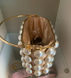 Oversized Pearl Box Bag