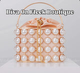 Oversized Pearl Box Bag