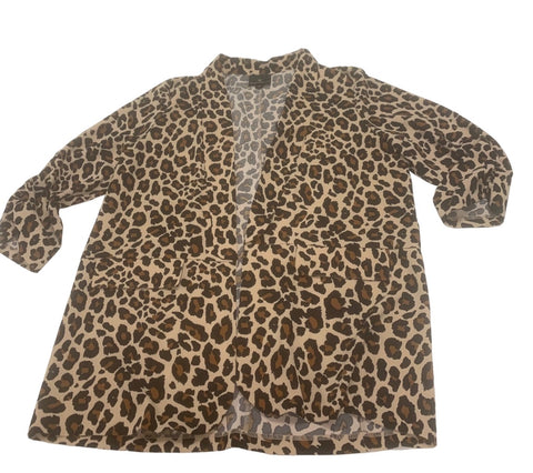 Cheetah Patterned Cardigan