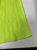 F21 Neon Green Slip Skirt