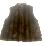 Reversible NWT Faux Mink Vintage Vest