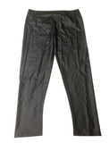 Faux Leather Plus Size Pants