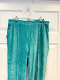 Turquoise Corduroy Pants