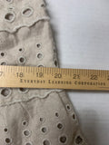 Eyelet Patterned Dress