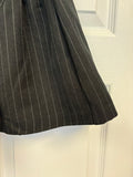 Pinstripe School Girl Circle Skirt