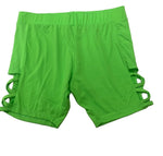 Neon Green Biker Shorts