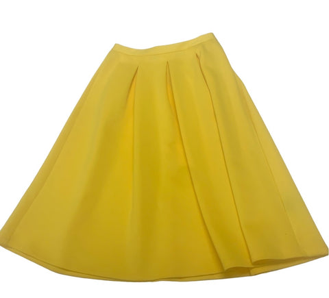 Premise Yellow A-Line Skirt