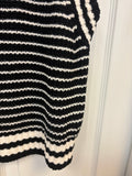 Striped Sleeveless Sweater