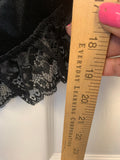 Velvet Corset Lace Detail Top